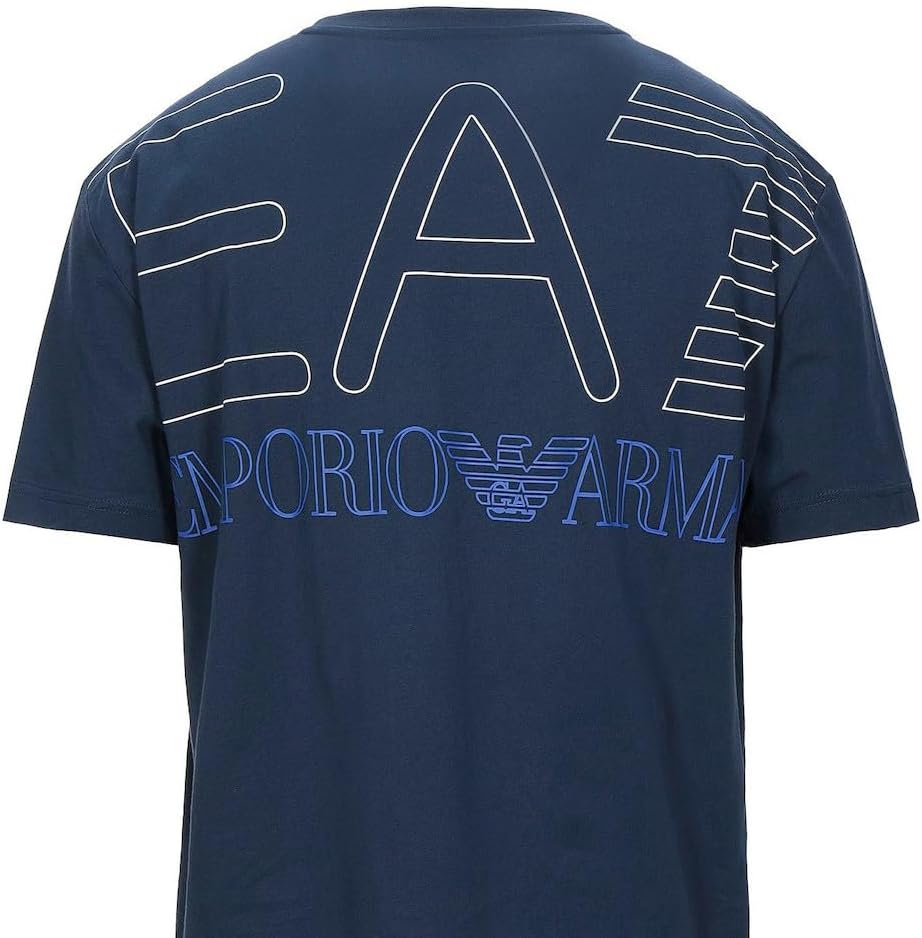 EA7 Emporio Armani ネイビー Tシャツ ITALIA Mサイズ EMPORIO ARMANI メンズ Tシャツ Lサイズ ロゴ - メルカリ